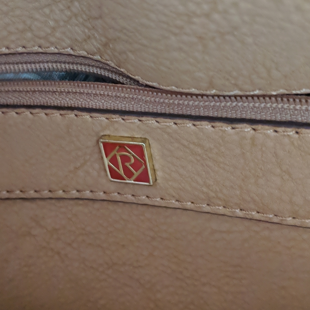 Relic By Fossil Orange Floral Too Handle Bag - image 6